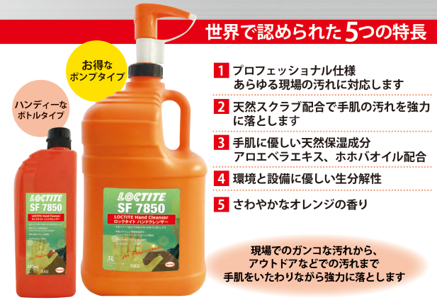 ロックタイト　ハンドクレンザー　SF7850