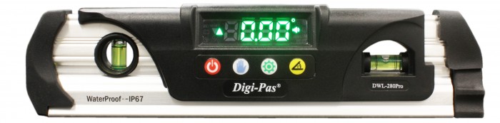 防水型デジタル水平器　DWL-280Pro