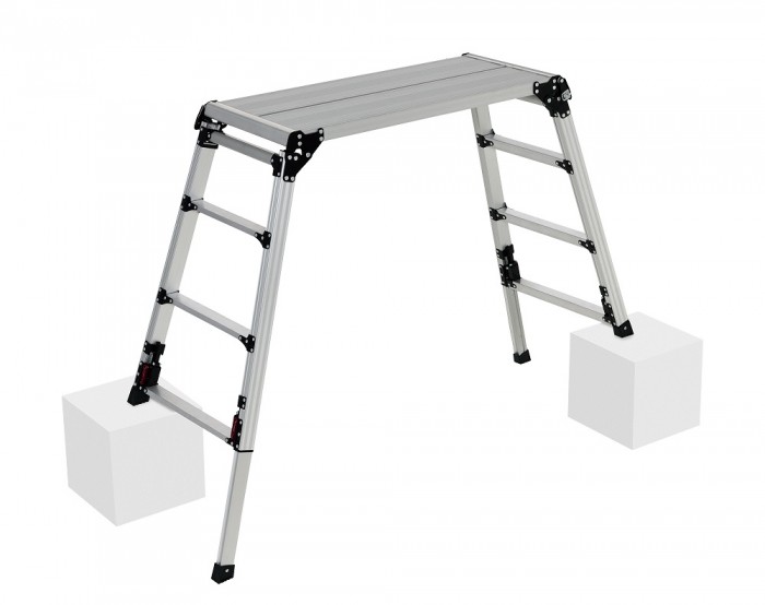 四脚アジャスト式足場台【DXJ】